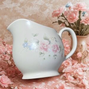 Pfaltzgraff Pastel Floral Ceramic Pitcher